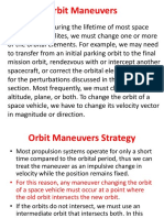 Satellite Orbit Maneuver