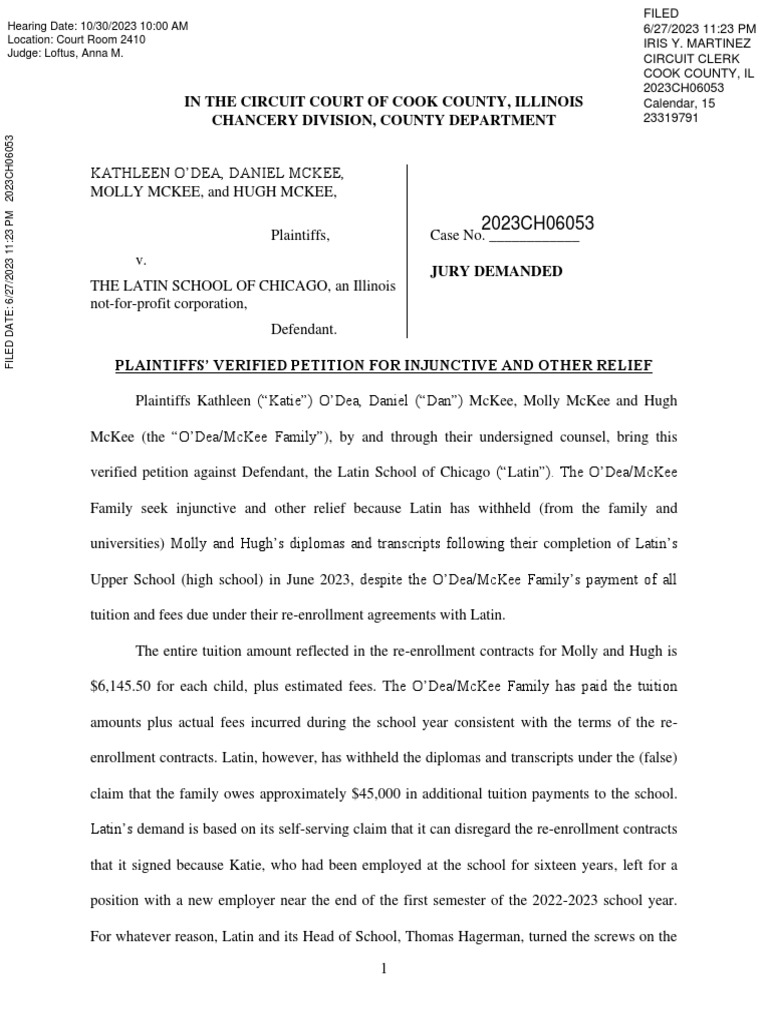FS) Petition | PDF | Employment | Tuition Payments