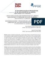 POLÍTICAS DE SOCIOEDUCAÇÃO E PRIVAÇÃO DE LIBERDADE DE ADOLESCENTES NO BRASIL
