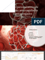 Manejo Perioperatorio Pacientes Anticoagulados, Carlos Borda