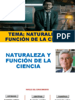 Naturaleza y Función de La Filosofía de La Ciencia