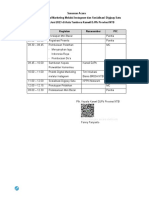 Susunan Acara Pelatihan Digital Marketing IG Dan Digipay PDF