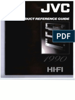 JVC Product Reference Guide 1990