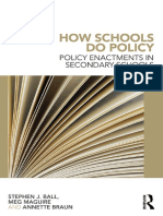 Stephen J. Ball, Meg Maguire, Annette Braun - How Schools Do Policy _ Policy Enactments in Secondary Schools-Routledge (2012)