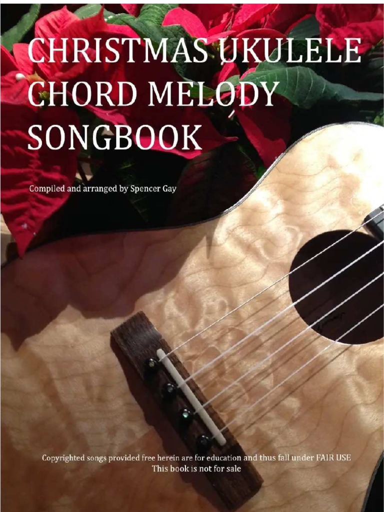 Christmas chord melody ukulele songbook pdf christmas christian music