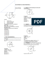 Circunferencia Trigonométrica