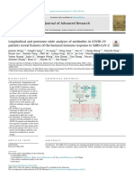 Longitudinal and Proteome Wide Analyses of Antibodies in C - 2022 - Journal of A