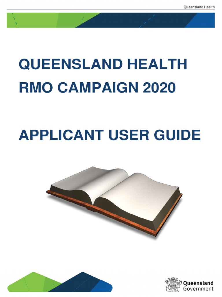 Queensland RMO Campaign 2020 Guide | PDF | Medicine | Residency (Medicine)