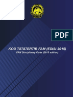 Kod Tatatertib FAM - Edisi 2015