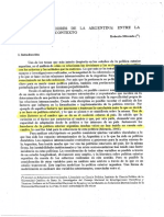 Si MIRANDA - PEA, Entre La Coherencia y El Contexto (2003)