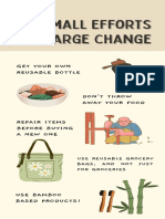 Creative Waste Properly and Correctly Colorful Infographic