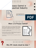 In Process Control in Pharmaceutical