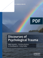 Discourses of Psychological Trauma (Libro)