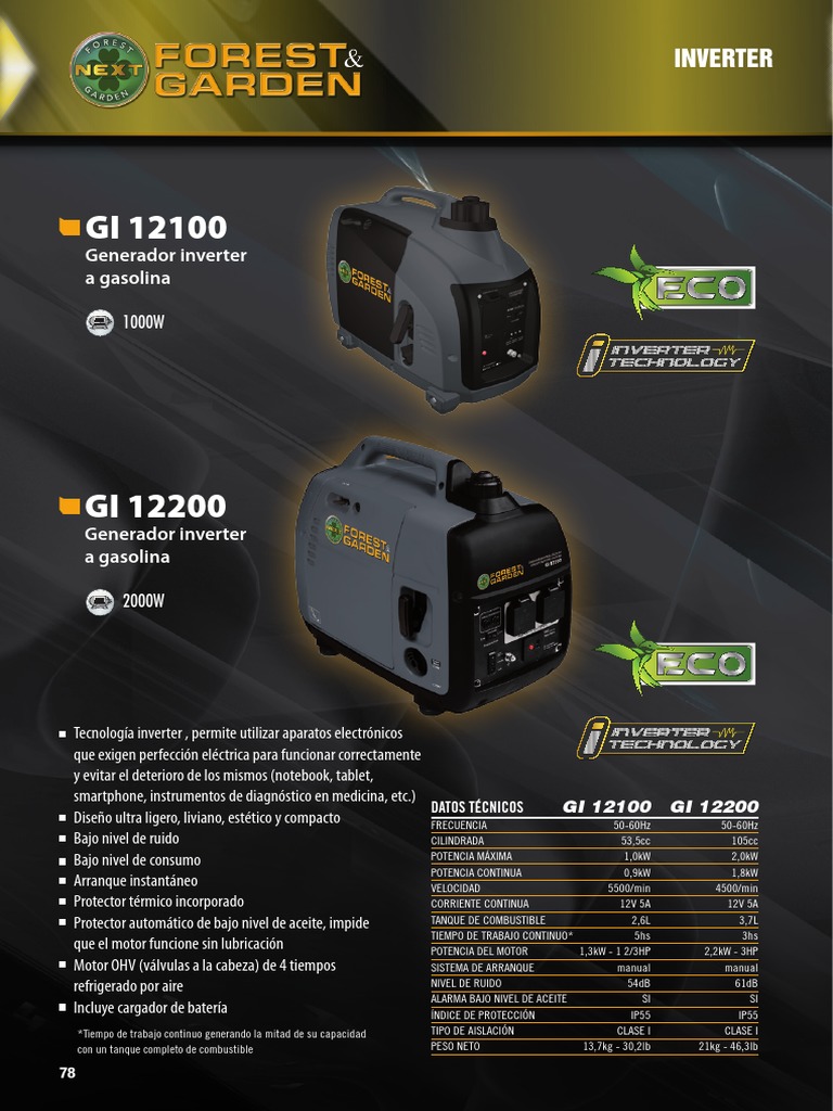 Forest Garden Inverter | PDF | Motores | Vehículos terrestres