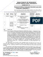 Recruitment of Research Fello Ainp Pesticide Residue Career Jun 2023