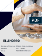 El Ahorro Informe