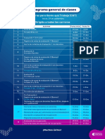 Cronograma de Clases - CGT2022