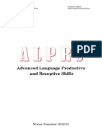 Alprs Course Handout (Ws 2022-23)