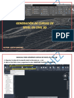 Generación de Curvas de Nivel