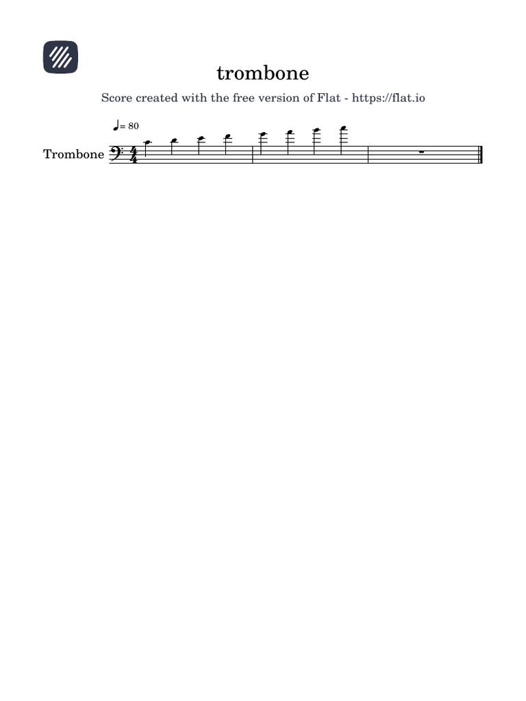 Trombone | PDF