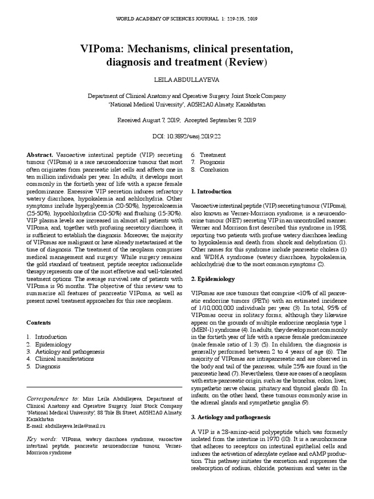 vipoma-mechanisms-clinical-presentation-diagnosis-and-treatment