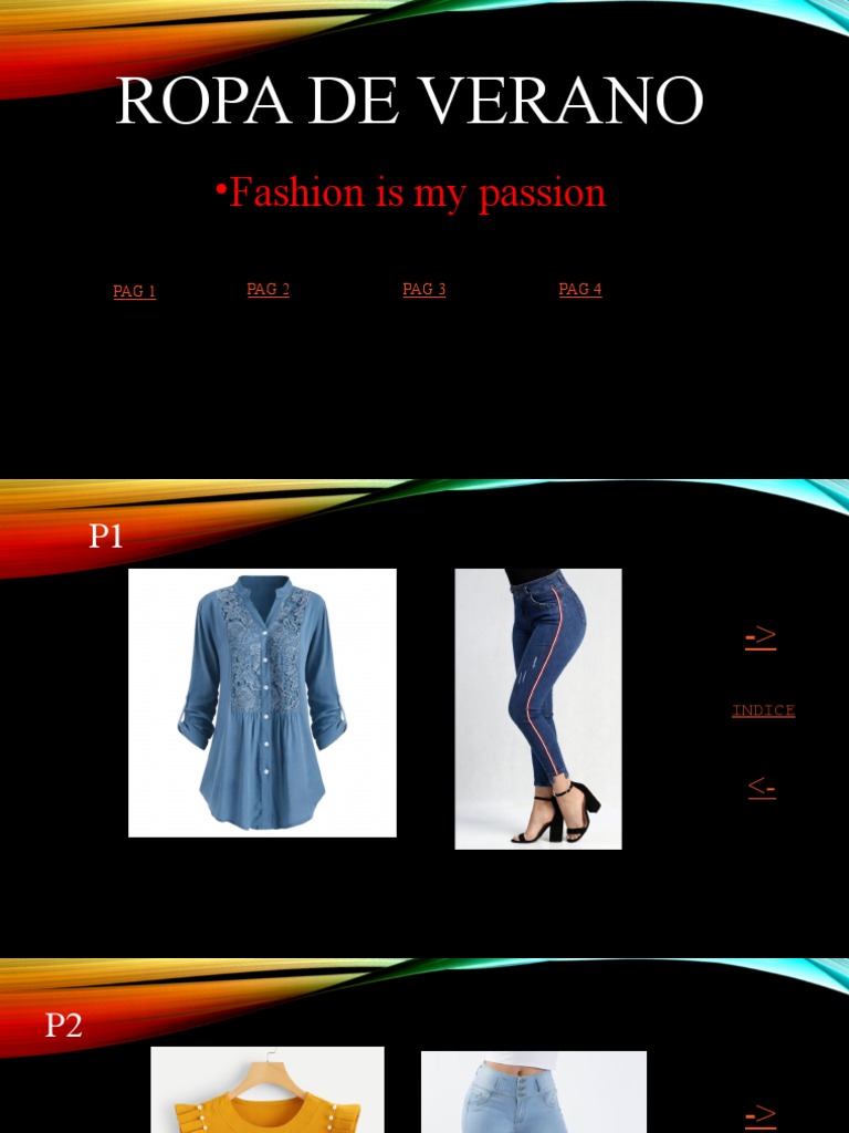 Ropa de Verano: Tendencias y Estilo | PDF