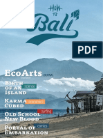 How To Bali: EcoArts Journal
