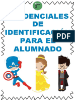 Credenciales de Identificacion