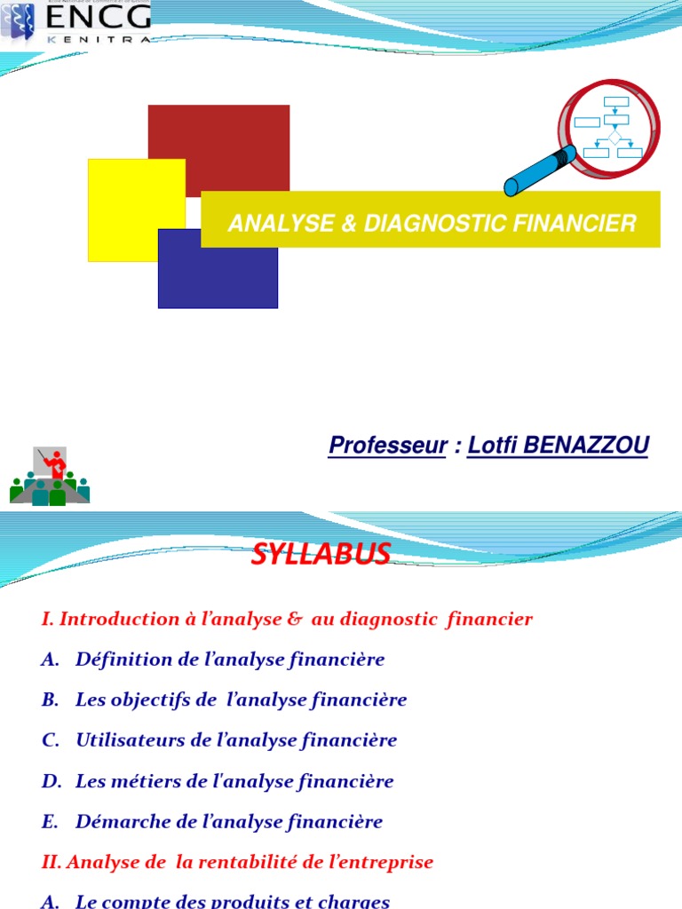 Analyse et Diagnostic Financier | PDF | Fonds de roulement | Bilan ...