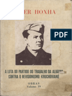 A Luta Do Partido Do Trabalho Da Albânia Contra o Revisionismo Kruchoviano (Enver Hoxha)