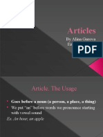 Articles Classroom Posters Direct Method Activities Grammar 101889