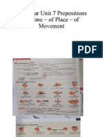 Grammar Unit 7 Prepositions of Time - of