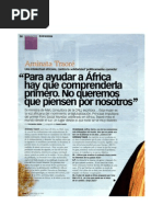 entrevista AminataTraore