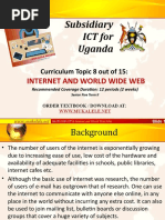 8 Internet and World Wide Web