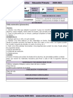 Mayo - 3er Grado Educación Socioemocional (2020-2021)