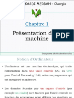 Chap 1-Présentation de La Machine