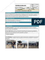 Informe Simulacro Oficinas