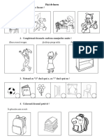 Fişă de Lucru Activitati in Clasa Si in Scoala