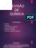 Revisão - QUÍMICA - 1ºU