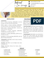 Curriculum CV Resume Original Pastel