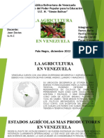 La Agricultura en Vzla