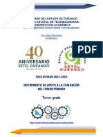 Evaluacion 3grado Bloque3 Dcya