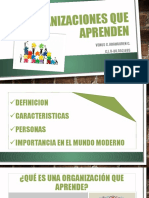 Organizaciones Que Aprenden