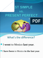 PAST SIMPLE Vs PRESENT PERFECT