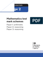 2017 Key Stage 2 Mathematics Mark Schemes