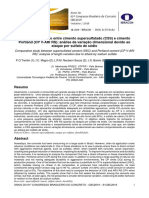 Estudo Comparativo Entre Cimento Supersulfatado (CSS) e Cimento Portland (CP V-ARI RS) : Análise Da Variação Dimensional Devido Ao Ataque Por Sulfato de Sódio