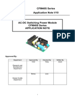 CFM40S Series Application Note