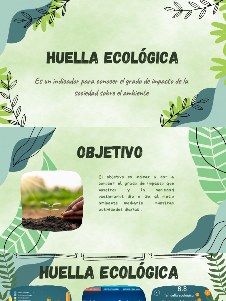 Reduciendo la Huella Ecológica Diaria | PDF | Reciclaje | Residuos