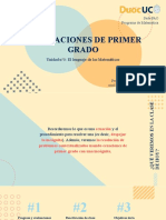 Clase 12 - Ecuaciones de Primer Grado