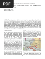 Arch Shaped Cut-And-Cover Tunnels On The New "Pedemontana Lombarda" Motorway